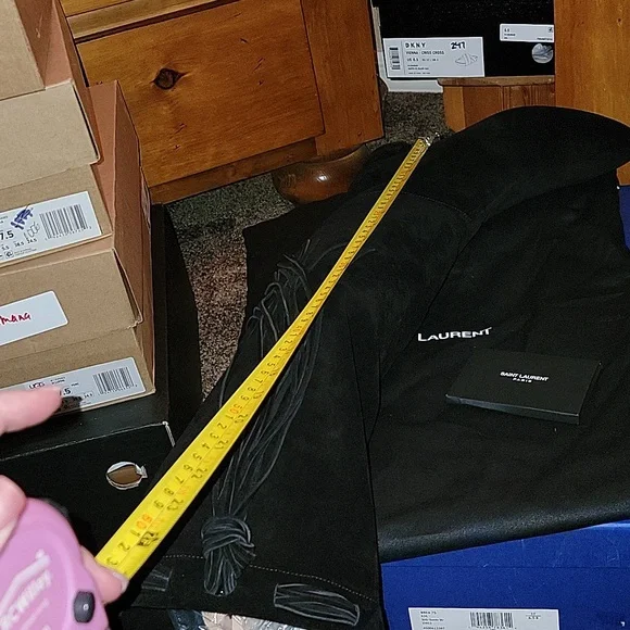 🔥YVES SAINT LAURENT PARIS 38/ 7.5 USA NEW🔥 - Picture 12 of 16